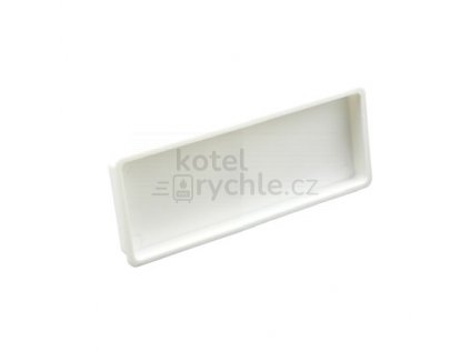 HACO ZK zátka hranatá 110x55mm, plast, bílá