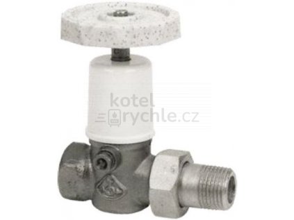 SLOVARM VE-4522A kohout radiátorový 3/8" přímý, závitový, voda, mosaz