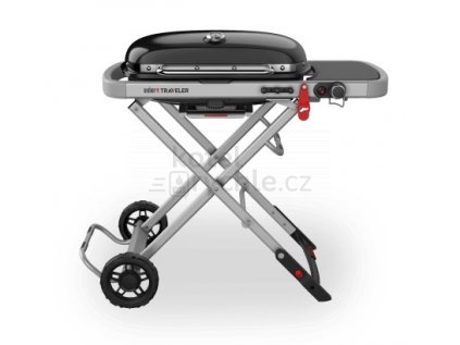 WEBER TRAVELER gril 110,8x58,4cm plynový, skládací, černá