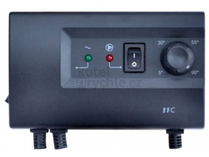 THERMO-CONTROL TC 11C+ termostat 230V, pro oběhová čerpadla, s čidlem, černá