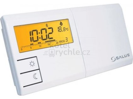 THERMO-CONTROL SALUS 091FL termostat 154x80mm, digitální, týdenní, programovatelný, bílá