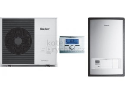 VAILLANT AROTHERM PLUS VWL 105/6 tepelné čerpadlo 8,5kW, vzduch-voda, venkovní+vnitřní jednotka + regulace VRC700