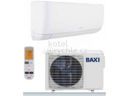 BAXI ASTRA 25 MONO SPLIT R32 klimatizace 2,55kW venkovní+vnitřní jednotka, nástěnná