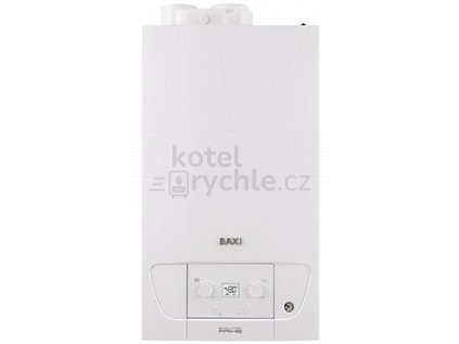 BAXI EVOLUTION PRIME 28 plynový kotel 28kW, průtokový ohřev TV, závěsný