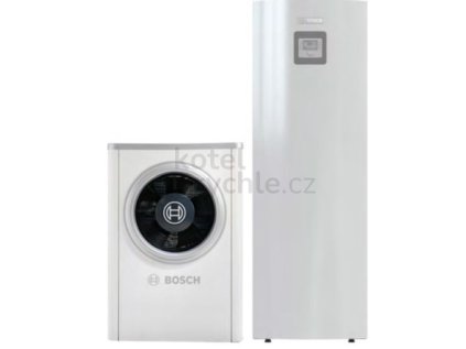 BOSCH COMPRESS 6000 AW 13 ORM-T tepelné čerpadlo 5,18kW, 400V, vzduch-voda, venkovní+vnitřní jednotka se zásobníkem