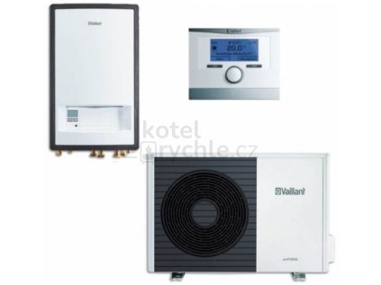 VAILLANT AROTHERM SPLIT VWL 105/5 tepelné čerpadlo 9,70kW, 400V, vzduch-voda, venkovní+vnitřní jednotka+ regulace