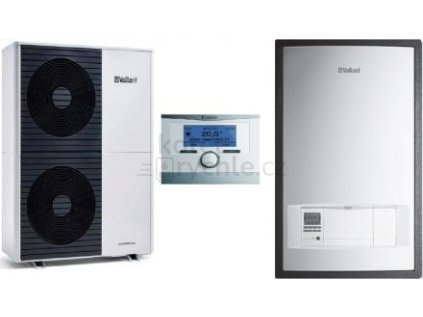 VAILLANT AROTHERM PLUS sestava VWL 125/6 tepelné čerpadlo 400V + VWZ MEH 97/6 hydraulická jednotka + VRC 700 regulace vzduch/voda