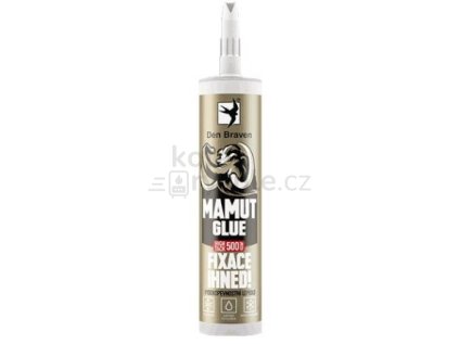 DEN BRAVEN MAMUT GLUE HIGH TACK lepidlo 290ml, jednosložkové, bílá