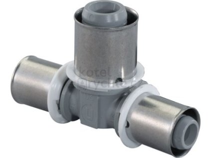 UPONOR MLC S-PRESS T-kus 16-20-20 redukovaný, s objímkou, lisovací, voda, PPSU