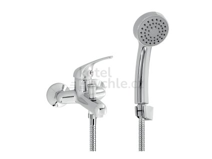 Koupelnová sada vanová Titania Iris, chrom