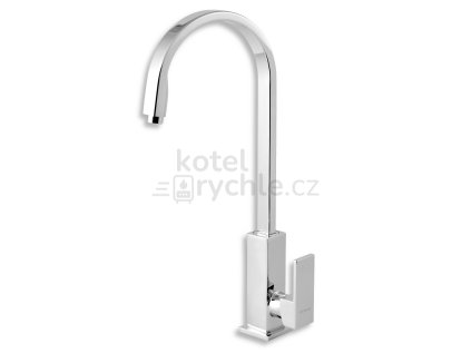 Dřezová baterie Titania CUBE chrom