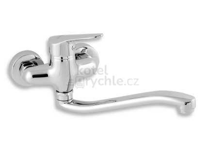 Dřezová umyvadlová baterie 100mm Titania IRIS New chrom