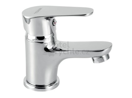 Umyvadlová baterie bez výpusti Titania Simply chrom
