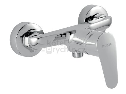 Sprchová baterie bez přísl.Titania Simply 150mm chrom
