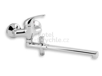 Paneláková baterie bez sprchy 100 mm Titania Iris chrom