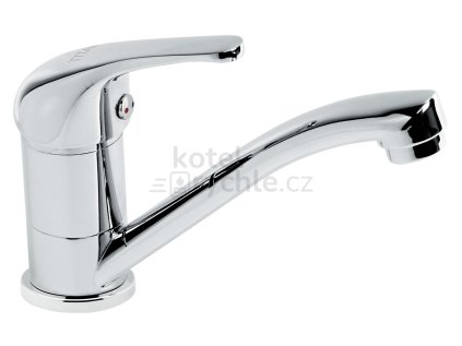 Umyvadlová dřezová baterie Titania Iris chrom