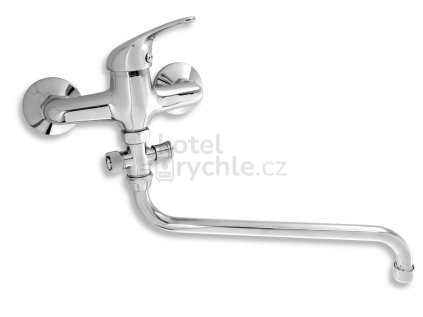 Paneláková baterie bez sprchy 150 mm Titania Iris chrom