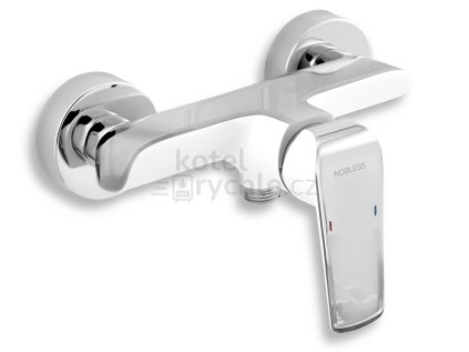 Sprchová baterie bez příslušenství Nobless Tina bílá/chrom