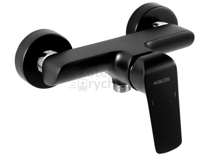 Sprchová baterie bez příslušenství 150 mm Nobless Tina černá