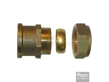 Šroubení přímé Cu 22 x 3/4" F