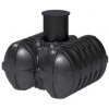 ROTH TWINBLOCK akumulační nádrž 5000l, na dešťovou vodu, s filtračním košem, PE, černá