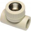 WAVIN EKOPLASTIK PPR T-kus 25mmx1/2"x25mm, s kovovým závitem vnitřním, svařovací, voda, PP-R