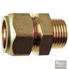 Šroubení přímé Cu 22 x 3/4" M