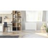 KORADO RADIK VK deskový radiátor 22-600/1200, spodní pravé připojení, white RAL9016