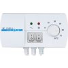 THERMO-CONTROL TC1100A termostat 230V s příložným čidlem a Antystopem pro čerpadla, bílá