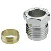 DANFOSS svěrná spojka G1/2"Ax15mm, poniklovaná