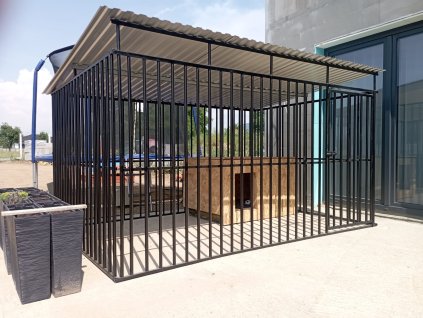 SILVER - Kovový koterec 3x2m