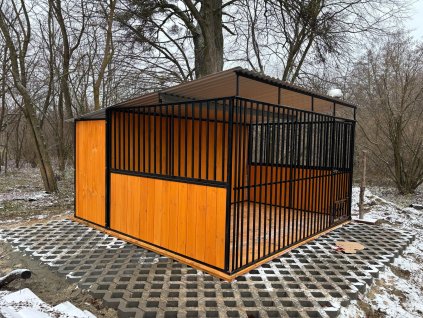 KOUDY - koterec s úložným priestorom 3x3m (3x2m+3x1m)