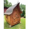 ZÁHRADNÝ DOMČEK VTIPKO - krivý domček