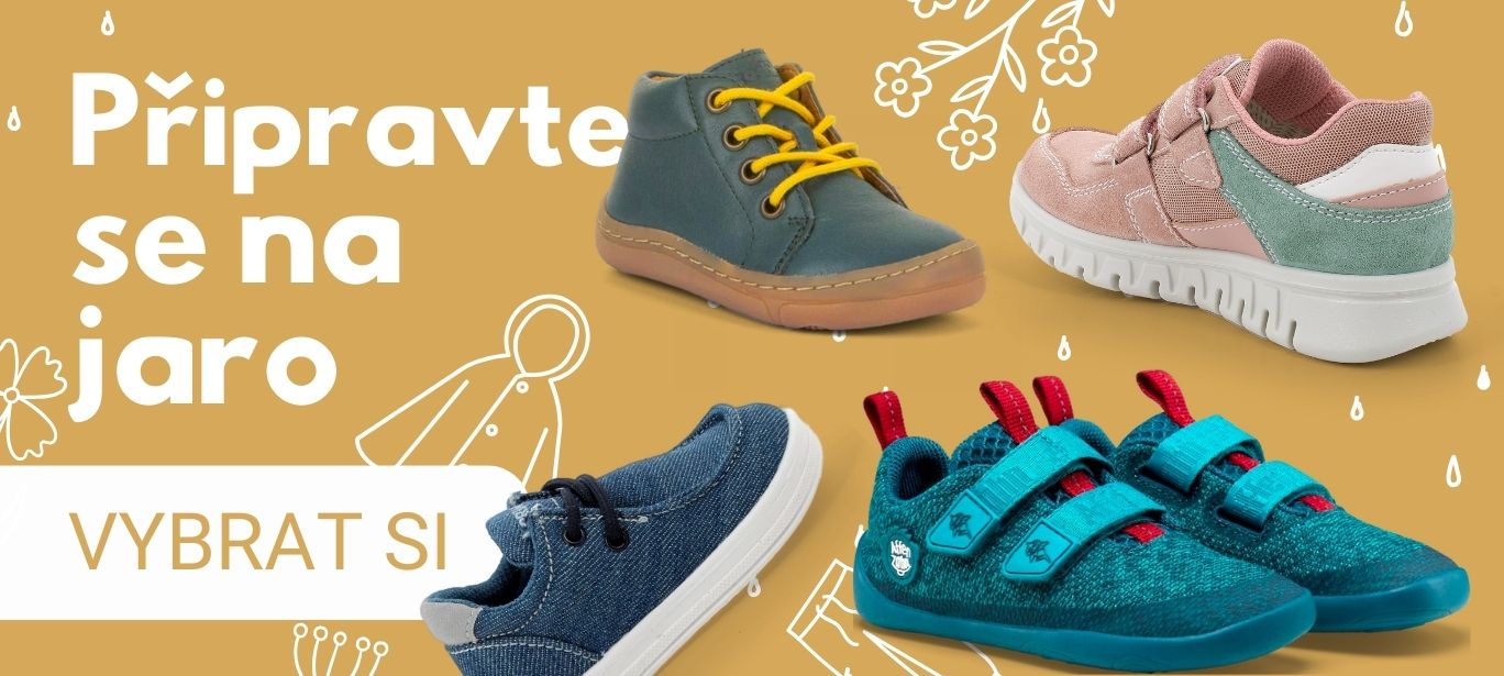 Připravte se na jaro, vyberte si z našich barefoot celoročních botiček