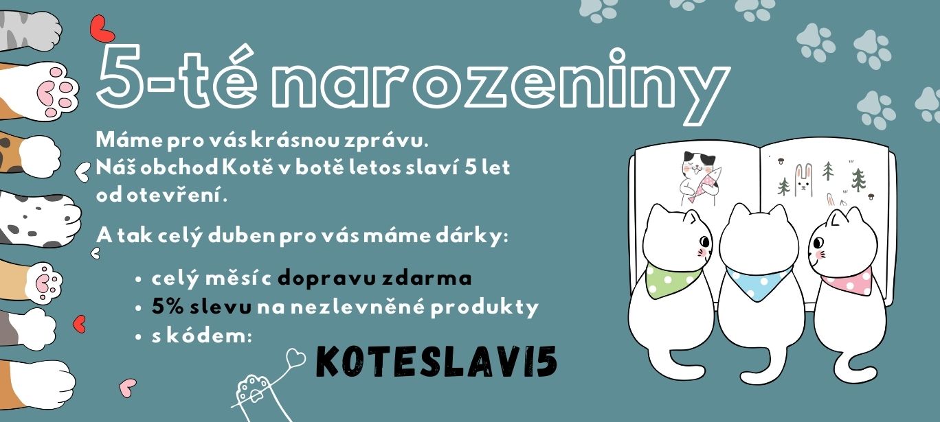 Oslavte s námi 5-té narozeny