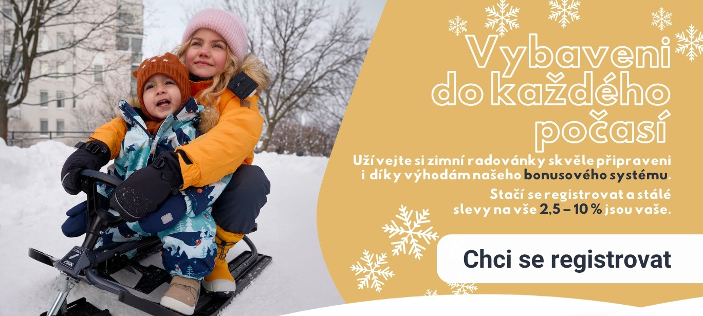 Registrujte se a stálé slevy na vše 2,5 – 10 % jsou vaše