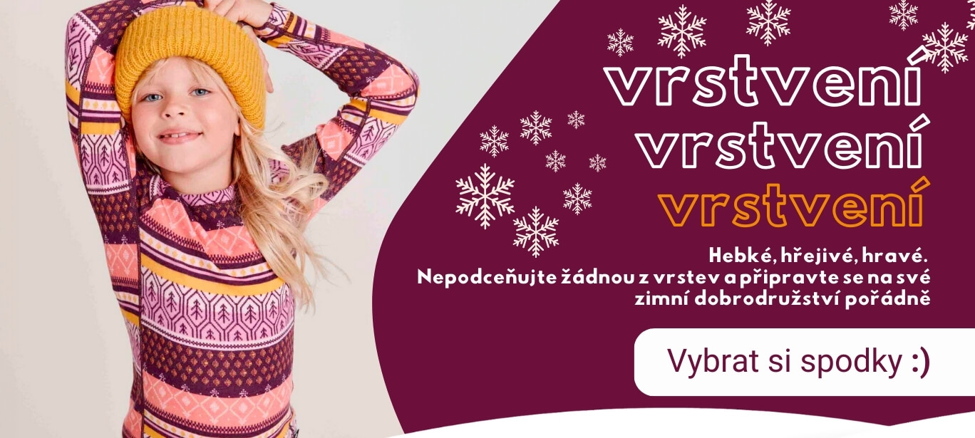 Nepodceňujte spodní vrstvu a připravte se na své zimní dobrodružství pořádn