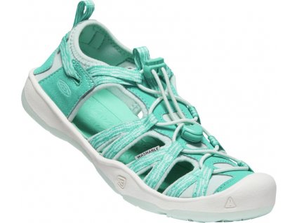 10020928KEN01 MOXIE SANDAL Y, waterfal blu glass