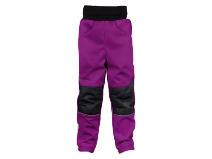softshellove kalhoty detske fuchsiova