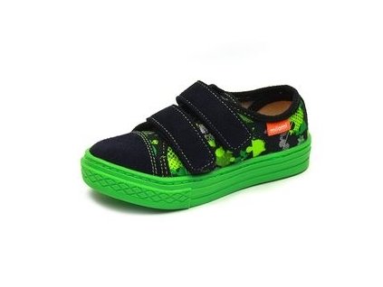 Plátěné tenisky Milami 606B Green