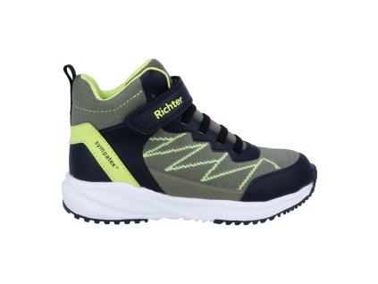 Celoroční bota Richter 9496 2291 8502 Yerba/Black/Lime