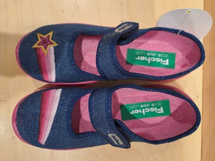 Bačkůrky Fischer 652343-507 blau/pink