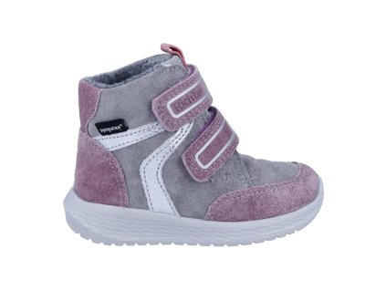 celoroční kotníková bota Richter 0670 2211 1221 Grey/Pink