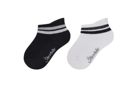 Ponožky Sterntaler Active Coolmax 2 páry Černá