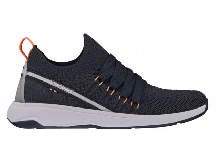 Celoroční bota Viking Engvik navy/orange 3-51710-531