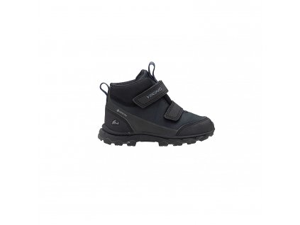 Celoroční bota Viking Ask Mid F GTX Black/charcoal (Velikost 35)