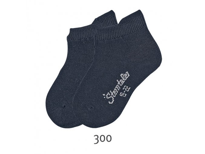 Ponožky kotníčkové Sterntaler tmavě modrá - 2 páry