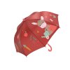 Deštník červený oslík