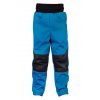 softshellove kalhoty detske modro tyrkysova