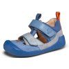 Dětské barefoot sandály Affenzahn Prewalker Sandal Leather Freely Elephant  Blue